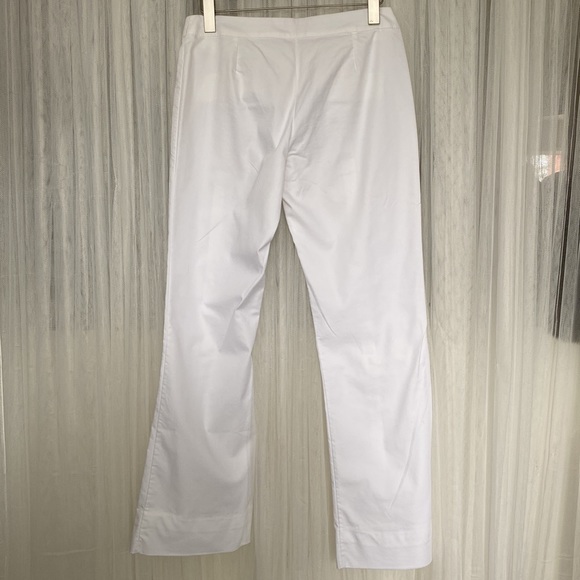 Axara Paris White Bell Bottom Pant Size 10 - Picture 6 of 12